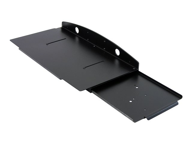KEYBOARD TRAY W/SLIDING MOUSE TRAY BLACK IN