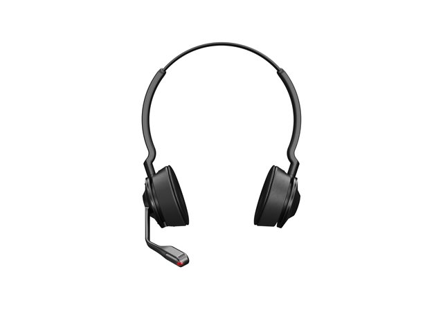 Jabra Engage 55 SE Stereo (Low Power) - Headset - on-ear - DECT - wireless - USB-A via DECT adapter - UC certified