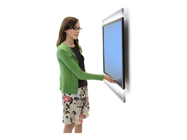 Ergotron - Mounting kit (VESA adapter, lift assembly, full motion arm) - Constant Force Technology - for LCD display - glide, light duty with extension (LD-X) - black - screen size: 27\"-42\" - wall-mountable