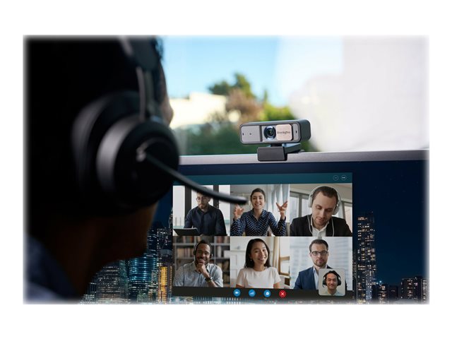 Kensington W2050 Pro - Webcam - colour - 1920 x 1080 - 1080p - audio - USB