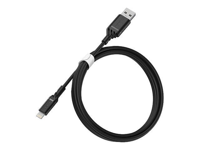 OtterBox Standard - Lightning cable - Lightning male to USB male - 1 m - black