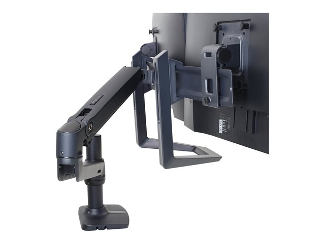 Ergotron LX - Mounting component (handle) - for LCD display - black - arm mountable - for P/N: 45-489-224