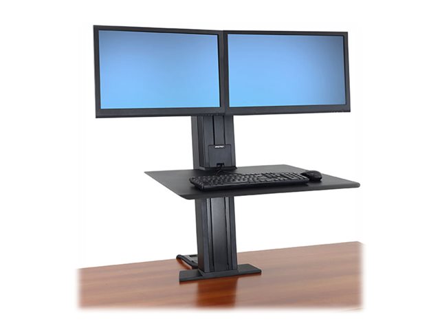 Ergotron WorkFit-SR - Standing desk converter - black
