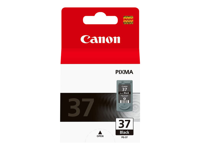 Canon PG-37 - Black - original - ink tank - for PIXMA iP1800, iP1900, iP2500, iP2600, MP140, MP190, MP210, MP220, MP470, MX300, MX310