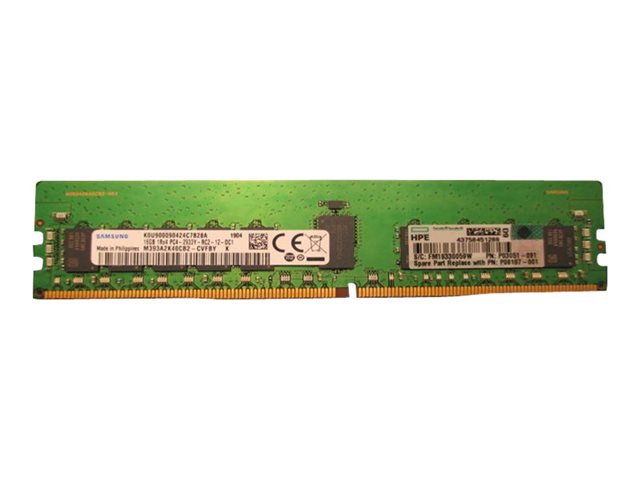 HPE SmartMemory - DDR4 - 16 GB - DIMM 288-pin - 2933 MHz / PC4-23400 - CL21 - 1.2 V - registered - ECC