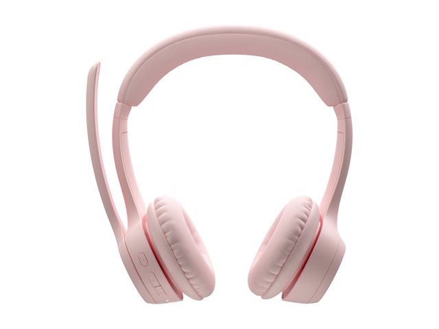 Logitech Zone 300 - Headset - on-ear - Bluetooth - wireless - rose
