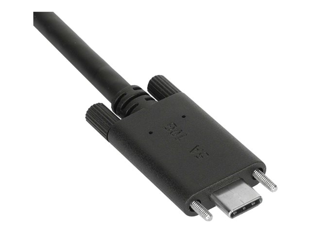 Targus - USB cable kit - thumbscrews - black - for Targus Universal, Universal DV4K, USB-C Universal QUAD 4K, USB-C Universal QUAD HD