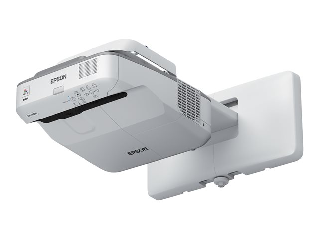 Epson EB-685Wi - 3LCD projector - 3500 lumens (white) - 3500 lumens (colour) - WXGA (1280 x 800) - 16:10 - 720p - LAN - grey, white