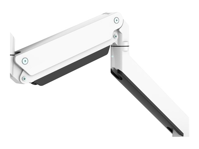 Neomounts NM-D775DX3 - Mounting kit - full-motion - for 3 LCD displays - aluminium - white - screen size: 17\"-24\" - clamp mountable, grommet, desk-mountable