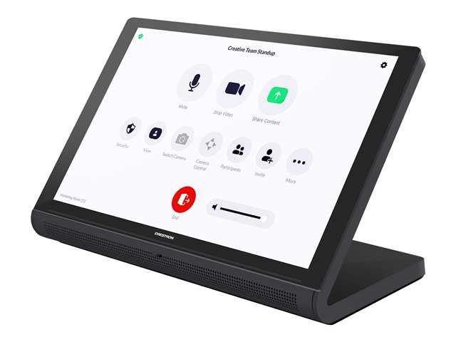 Crestron Flex UC-C100-PRO-Z - Integrator Kit - video conferencing kit (touchscreen console, mini-PC) - Zoom Certified - black - power adapter included