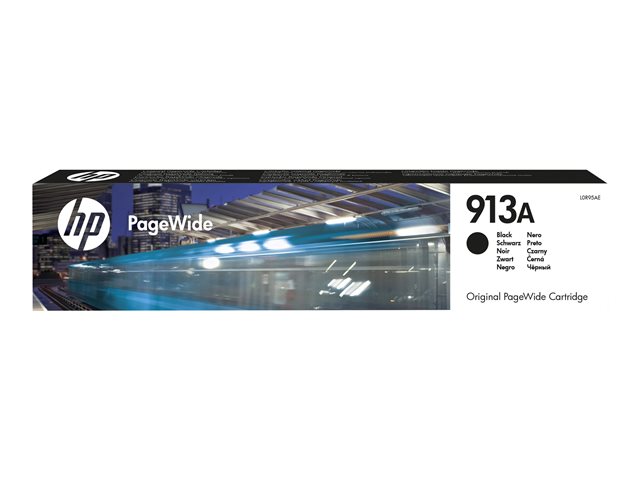HP 913A - Black - original - PageWide - ink cartridge - for PageWide 352, MFP 377, PageWide Managed MFP P57750, P55250, PageWide Pro 452, 477, 552