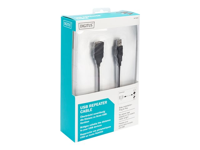 DIGITUS USB ACTIVE EXTCABLE 10M