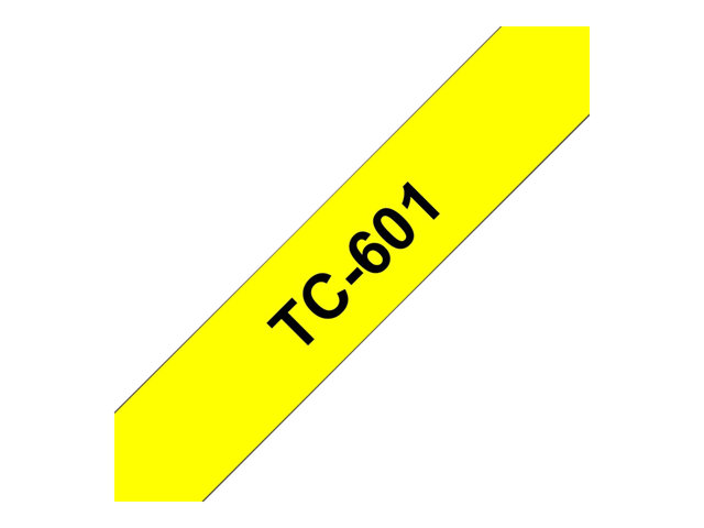 Brother - Black, yellow - Roll (1.2 cm x 8 m) 1 cassette(s) laminated tape - for P-Touch PT-2000, PT-3000, PT-500, PT-5000, PT-8E
