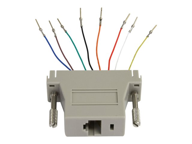 StarTech.com DB25 to RJ45 Modular Adapter - M/F - Serial adapter - DB-25 (M) to RJ-45 (F) - GC258MF - Serial adapter - DB-25 (M) to RJ-45 (F)