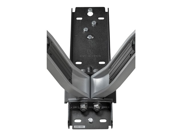StarTech.com Full Motion TV Wall Mount, Heavy Duty Articulating TV Wall Mount Bracket for 32\" to 75\" (165lb/75kg) VESA Display, Universal Adjustable Tilt/Swivel Flat Screen Arm, Silver - Cable Management (FPWARPS) - Bracket - for TV - plastic, aluminium, steel - black, silver - screen size: 32\"-75\" - wall-mountable