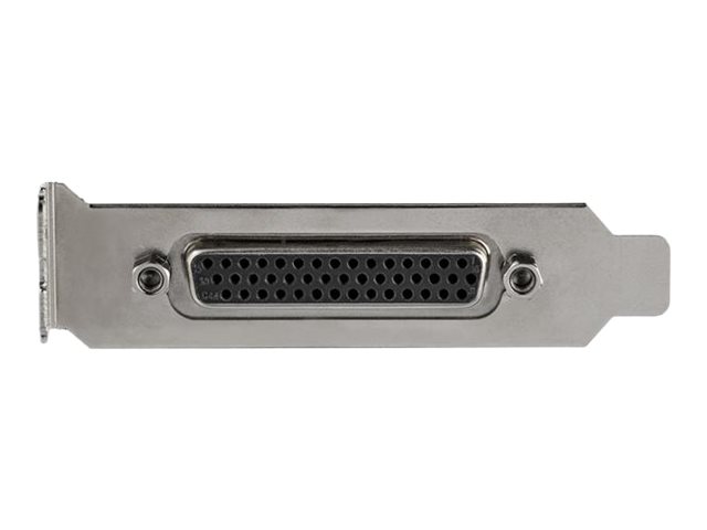 StarTech.com 4-port PCI Express RS232 Serial Adapter Card, PCIe RS232 Serial Host Controller Card, PCIe to Serial DB9, 16950 UART, Low Profile Desktop Expansion Card, Windows, macOS, Linux - Full/Low-Profile (PEX4S953LP) - Serial adapter - PCIe low profile - RS-232 x 4