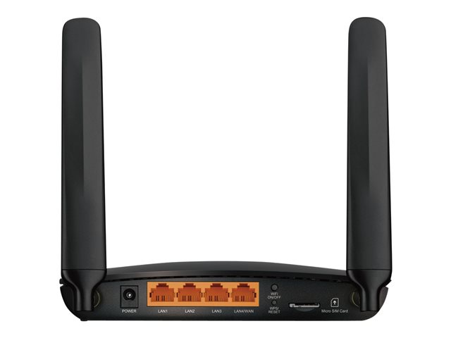 TP-Link Archer MR400 - Wireless router - WWAN - 4-port switch - 802.11a/b/g/n/ac - Dual Band