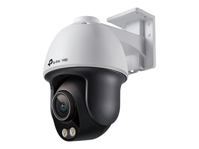 TP-Link VIGI C540S V1 - Network surveillance camera - pan / tilt - turret - outdoor - weatherproof - colour (Day&Night) - 4 MP - 2688 x 1520 - M16 mount - fixed focal - audio - Ethernet 10Base-T/100Base-T - H.264, H.265, H.265+, H.264+ - DC 12 V / PoE