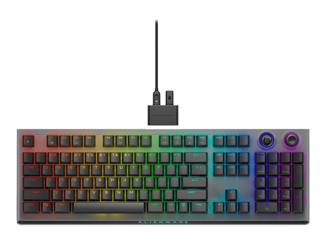 Alienware Tri-Mode Wireless Gaming Keyboard - AW920K (Dark Side of the Moon)
