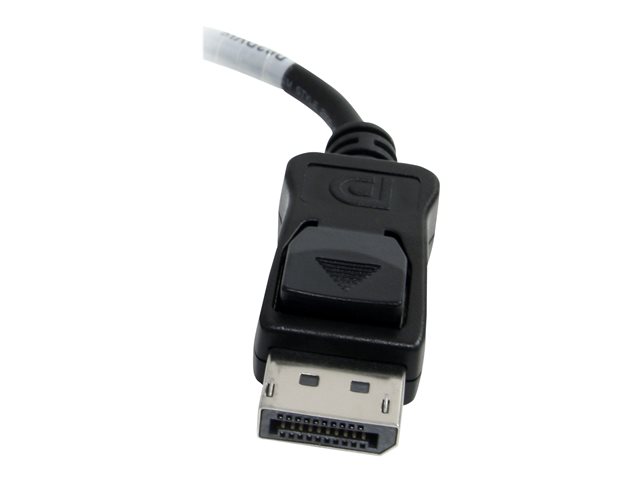 StarTech.com DisplayPort to DVI Adapter - Active Conversion - 1920x1200 - DP to DVI Single Link Converter for DVI-D Display (DP2DVIS) - DisplayPort adapter - DisplayPort (M) to DVI-D (F) - 20 cm - black - for P/N: DKM30CHDPD, DKM30CHDPDUE, SV231QDPU34K, TB32DP14, TB3CDK2DPUE, TB3CDOCKDP, TB3DKM2DPL