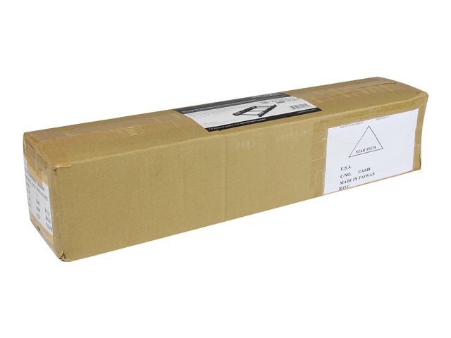 StarTech.com 2U Universal Rack Mount Rails - for 19in Server Rack Enclosure or Cabinet - Adjustable A/V Rack Rails (UNIRAILS2U) - Rack rail - black - 2U - 19\" - for P/N: RK2433BKM, RK2537BKM, RK3236BKF, RK4236BKB, RK4242BK24, RK4242BK30, RKQMCAB12V2