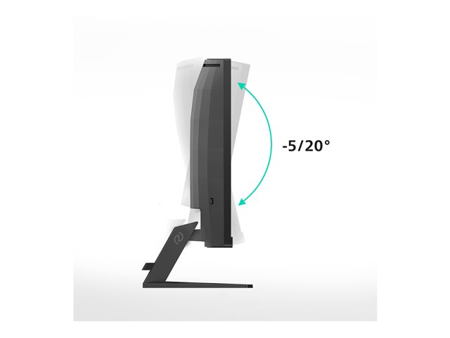 Philips Evnia 3000 32M2C3500L - LED monitor - gaming - curved - 32\" (31.5\" viewable) - 2560 x 1440 QHD @ 180 Hz - Fast VA - 300 cd/m² - 3500:1 - HDR10 - 0.5 ms - 2xHDMI, DisplayPort - charcoal