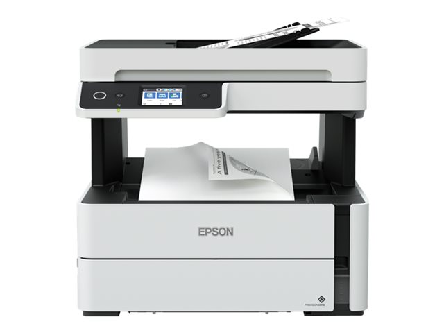 Epson EcoTank ET-M3180 - Multifunction printer - B/W - ink-jet - A4/Legal (media) - up to 20 ppm (printing) - 250 sheets - 33.6 Kbps - USB 2.0, LAN