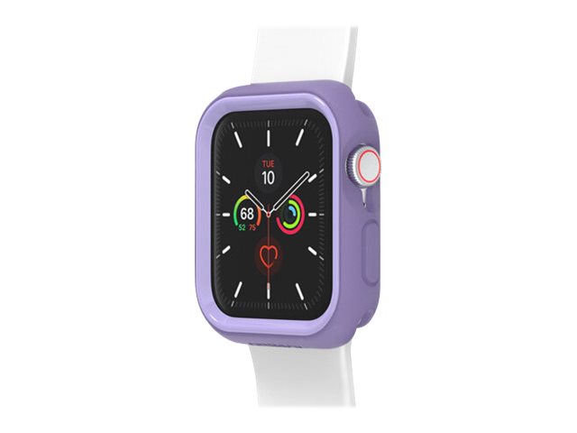 OtterBox EXO EDGE - Bumper for smart watch - polycarbonate, TPE - reset purple - for Apple Watch (44 mm)