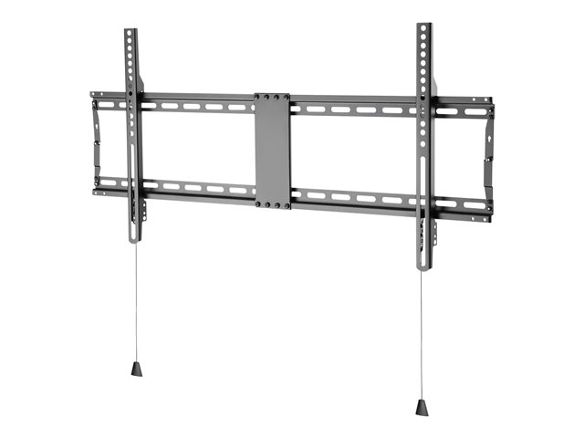 VISION Value Display Wall Mount - LIFETIME WARRANTY - fits large flat-panel display 47-75\" with VESA sizes up to 800 x 400 - latches in place - lockable - non-tilting - SWL 60 kg / 132 lb - black