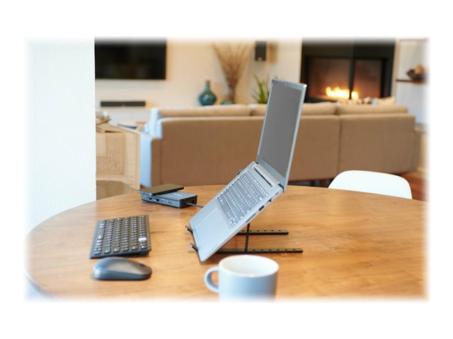 Kensington SureTrack Dual Wireless Mouse - Mouse - optical - 4 buttons - wireless - 2.4 GHz, Bluetooth 5.0 LE, Bluetooth 3.0 - USB wireless receiver - black