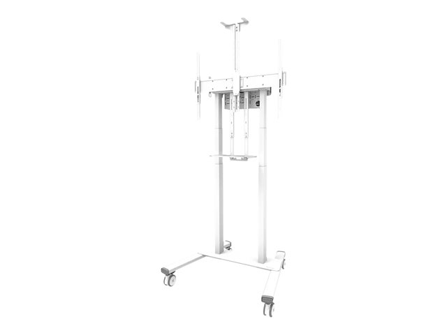 Neomounts AFL-875WH1 - Mounting kit (shelf, camera shelf, camera adapter shelf) - for camera / mediabox - steel - white - cart mountable - for Neomounts FL55-875WH1, WL55-875WH1