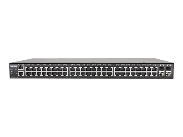 Lenovo CE0152TB 7Z35 - Switch - L3 - Managed - 48 x 100/1000/10000 + 4 x 1 Gigabit / 10 Gigabit SFP+ - side to side airflow - rack-mountable - for ThinkAgile HX3721 Certified Node 7Y88