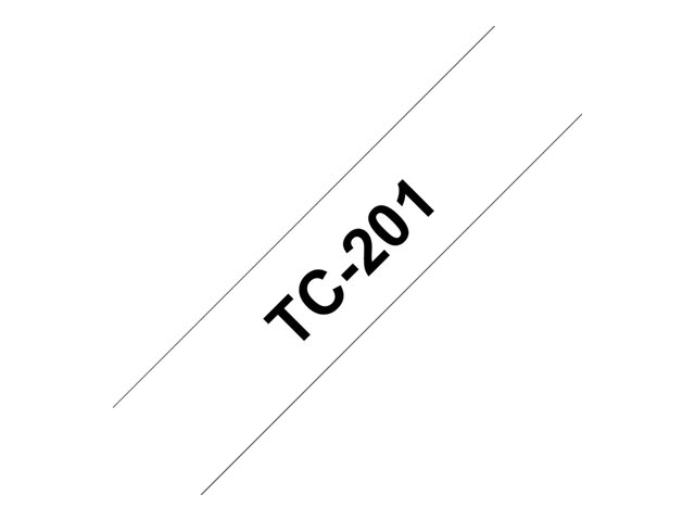 Brother - Black - white - Roll (1.2 cm) 1 roll(s) labels - for P-Touch PT-15, PT-20, PT-6