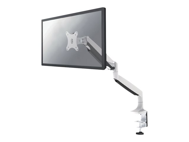 Neomounts NM-D750 - Mounting kit - full-motion - for LCD display - white - screen size: 10\"-32\" - clamp mountable, grommet, desk-mountable