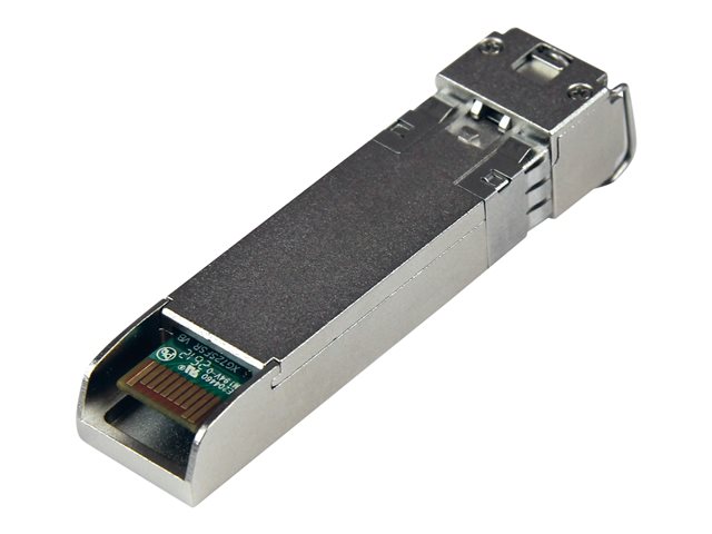 StarTech.com MSA Uncoded Compatible SFP+ Module, 10GBASE-ZR, 10GbE Single Mode (SMF) Fiber Optic Transceiver, 10GE Gigabit Ethernet SFP+, LC Connector, 80km, 1550nm, DDM, Mini GBIC Module - Lifetime Warranty (SFP10GBZRST) - SFP+ transceiver module - 10GbE - 10GBase-ZR - LC single-mode - up to 80 km - 1550 nm