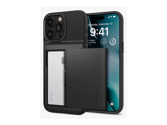 Spigen iPhone 15 Pro Slim Armor CS Black
