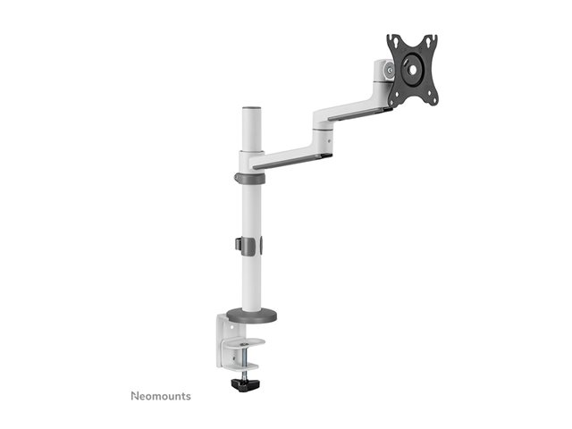 Neomounts DS60-425WH1 - Mounting kit (articulating arm) - full-motion - for Monitor - steel - white - screen size: 17\"-27\" - desk-mountable