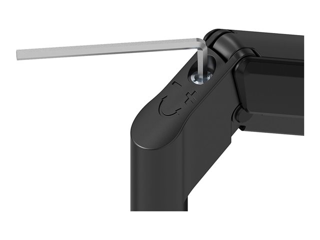 Neomounts DS70-810BL2 - Mounting kit (desk mount) - full-motion adjustable dual arm - for 2 LCD displays - black - screen size: 17\"-32\" - clamp mountable, grommet