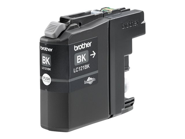 Brother LC121BK - Black - original - ink cartridge - for Brother DCP-J100, J105, J132, J152, J552, J752, MFC-J245, J470, J650, J870