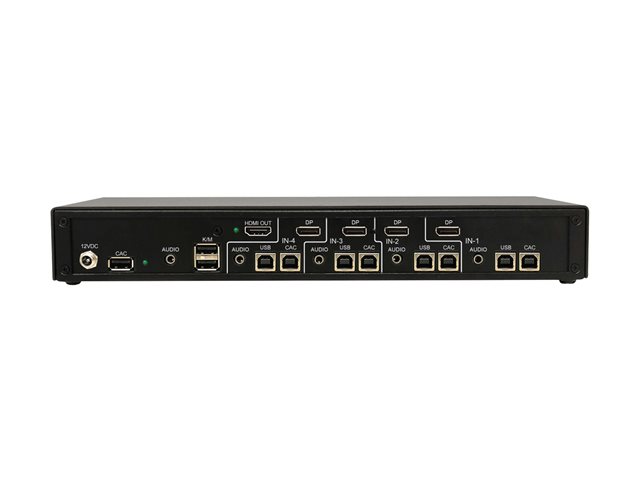 Secure NIAP KVM Switch HDMI to Displaypo