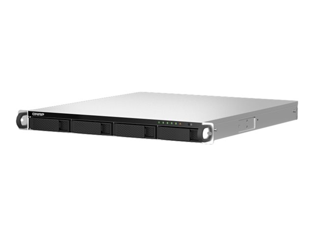 QNAP TS-464U-RP - NAS server - 4 bays - rack-mountable - SATA 6Gb/s - RAID RAID 0, 1, 5, 6, JBOD, 10 - RAM 8 GB - 2.5 Gigabit Ethernet - iSCSI support - 1U