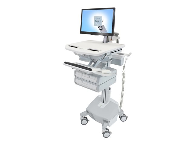 STYLEVIEW CART WITH LCD ARM LIFE POWERED