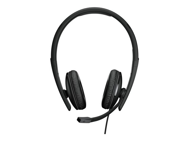 EPOS ADAPT 160T ANC USB-C - ADAPT 100 Series - headset - on-ear - wired - active noise cancelling - USB-C - black - Certified for Microsoft Teams, Optimised for UC