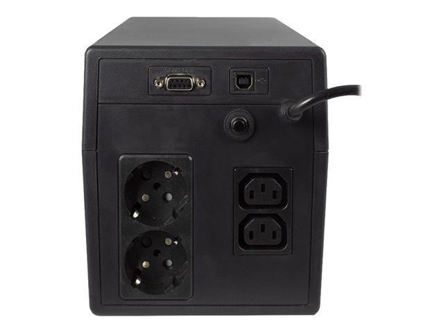 ACT - UPS - 240 Volt wisselstroom V - 600 Watt - 1000 VA - RS-232, USB - uitgangen: 4