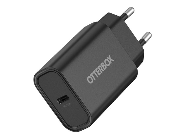 OtterBox - Power adapter - 30 Watt - PD (24 pin USB-C) - black - Europe