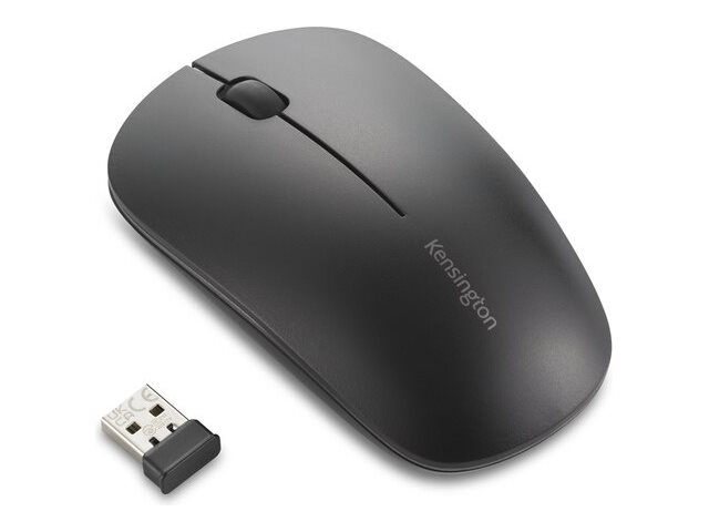 Kensington MY430 EQ - Mouse - rechargeable - right and left-handed - 3 buttons - wireless - 2.4 GHz, Bluetooth 5.0 - USB wireless receiver - brown box