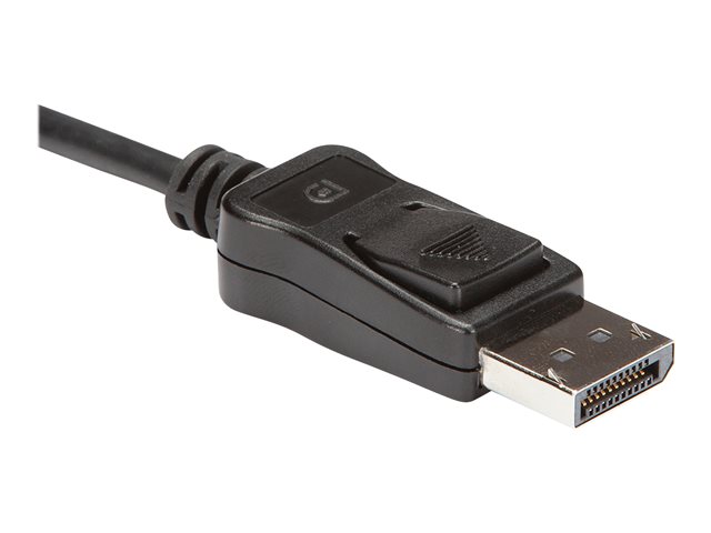 StarTech.com DisplayPort to DVI Adapter - Dual-Link - Active DVI-D Adapter for Your Monitor / Display - USB Powered - 2560x1600 (DP2DVID2) - DisplayPort / DVI adapter - DisplayPort, USB (power only) (M) to DVI-D (F) latched - USB 2.0 / DisplayPort 1.2 - 37 cm - active, USB power, 2560 x 1600 (WQXGA) support - black