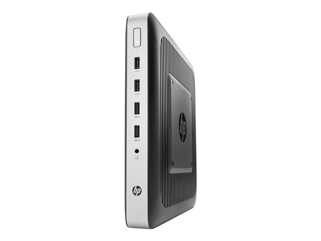 HP t630 - Thin client - tower - 1 x GX-420GI 2 GHz - RAM 4 GB - flash 32 GB - MLC - Radeon R7E - GigE - WLAN: Bluetooth, 802.11ac - Win 10 IoT Enterprise LTSB 64-bit - monitor: none
