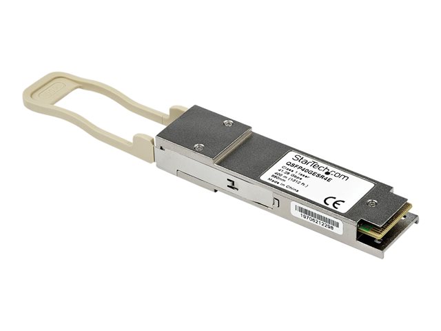 StarTech.com Cisco QSFP-40G-SR4-S Compatible QSFP+ Module, 40GBASE-SR4, 40GbE Multimode Fiber MMF Optic Transceiver, 40GE Gigabit Ethernet QSFP+ MPO 100m, 850nm DDM, Cisco Firepower, - Lifetime Warranty (QSFP-40G-SR4-S-ST) - QSFP+ transceiver module (equivalent to: Cisco QSFP-40G-SR4-S) - 40GbE - 40GBASE-SR4 - MPO multi-mode - up to 100 m - 850 nm