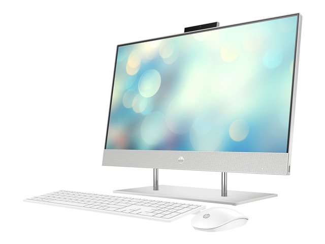 HP 24-dp1021nb - All-in-one - Core i7 1165G7 / 2.8 GHz - RAM 16 GB - SSD 512 GB - NVMe, HP Value - Iris Xe Graphics - GigE - WLAN: 802.11a/b/g/n/ac, Bluetooth 5.0 - Win 11 Home Plus - monitor: LED 23.8\" 1920 x 1080 (Full HD) - natural silver - with H